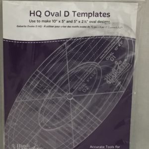 HQ Oval D Templates