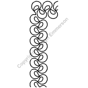 Stencil Ripple border